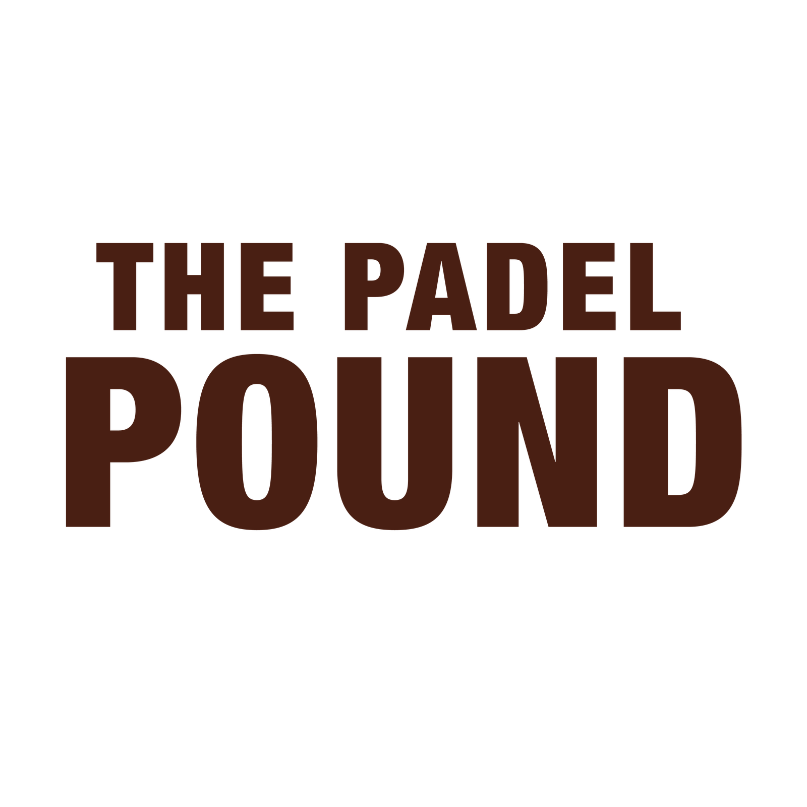 The Padel Pound logo